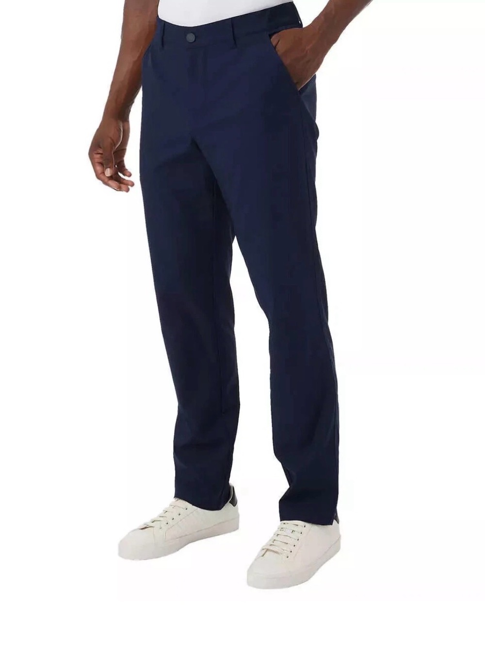 32 Degrees Cool men’s stretch Tech chino Pants Navy 38x34